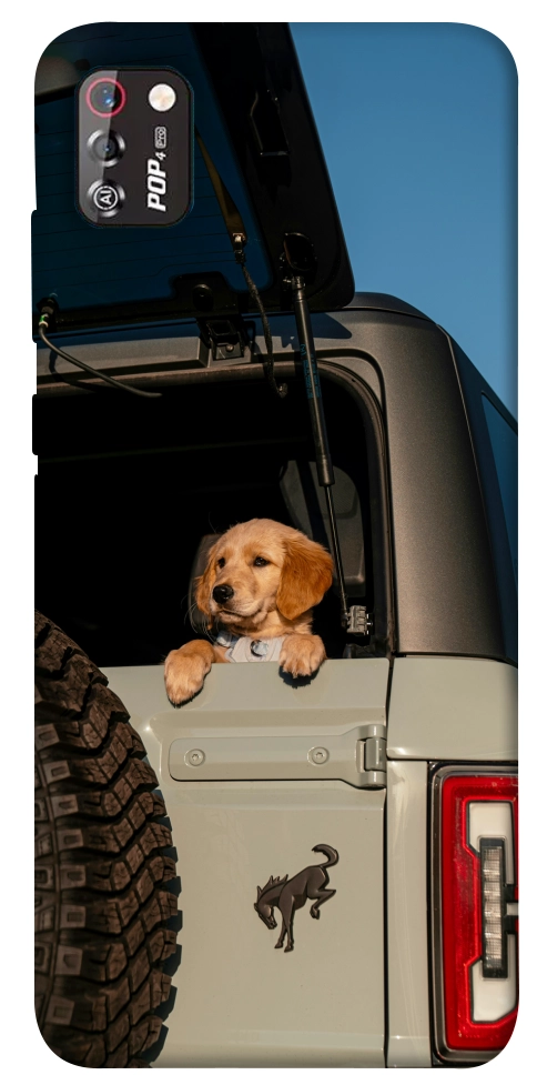 Чехол Dog in the car для TECNO POP 4 Pro