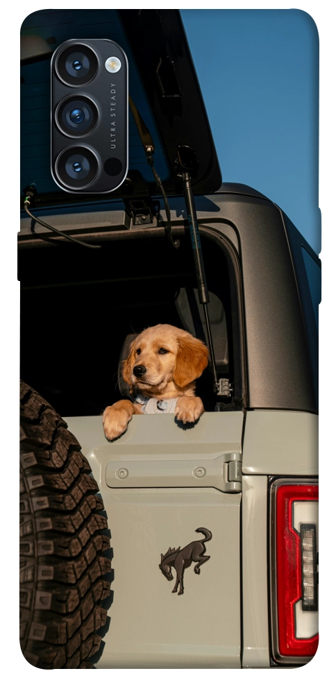 Чохол Dog in the car для Oppo Reno 4 Pro 5G