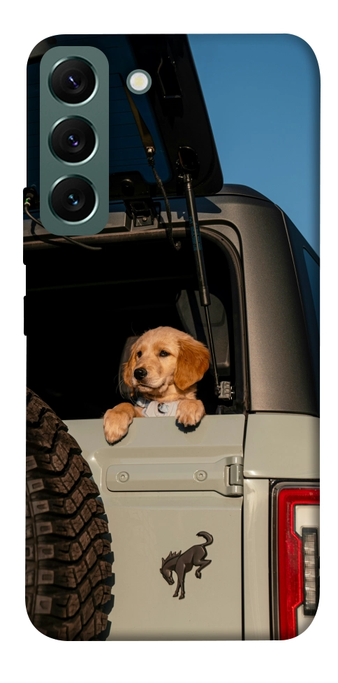 Чехол Dog in the car для Galaxy S22