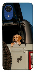Чохол Dog in the car для Galaxy A03 Core