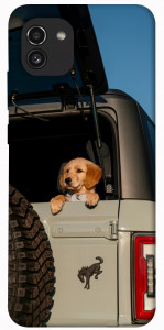 Чохол Dog in the car для Galaxy A03