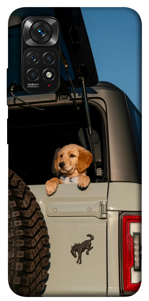 Чохол Dog in the car для Xiaomi Redmi Note 11 (Global)