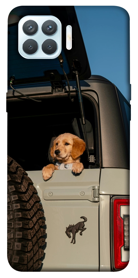 Чехол Dog in the car для Oppo F17 Pro