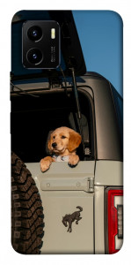Чохол Dog in the car для Vivo Y15s