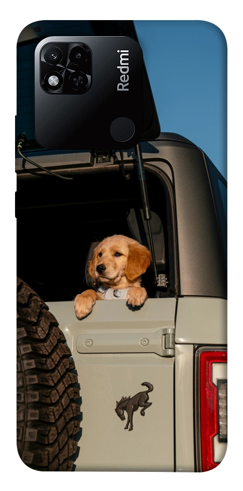 Чохол Dog in the car для Xiaomi Redmi 10A
