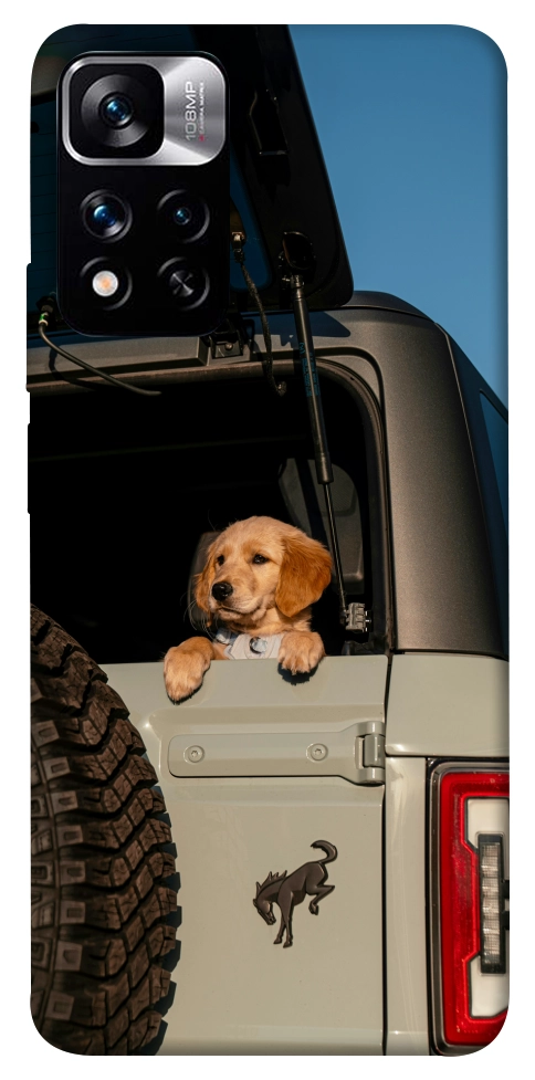 Чехол Dog in the car для Xiaomi Redmi Note 11 5G