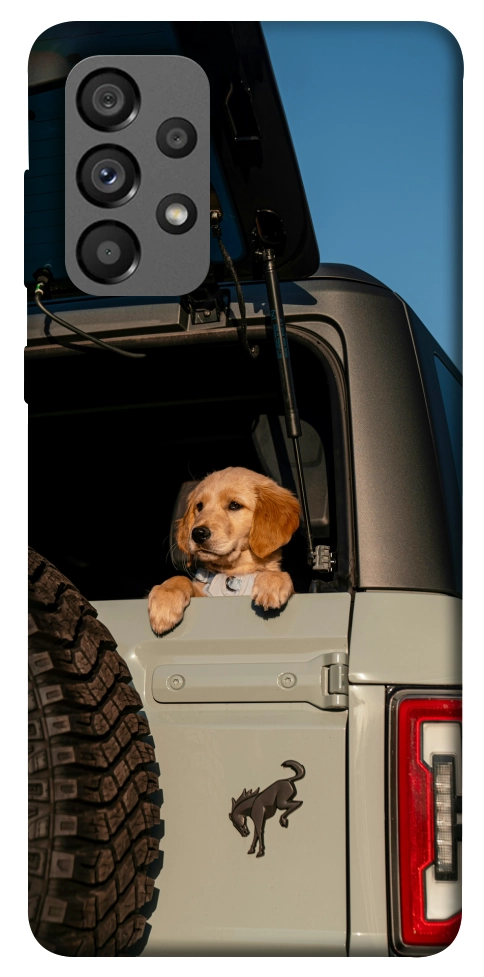 Чохол Dog in the car для Galaxy A73 5G