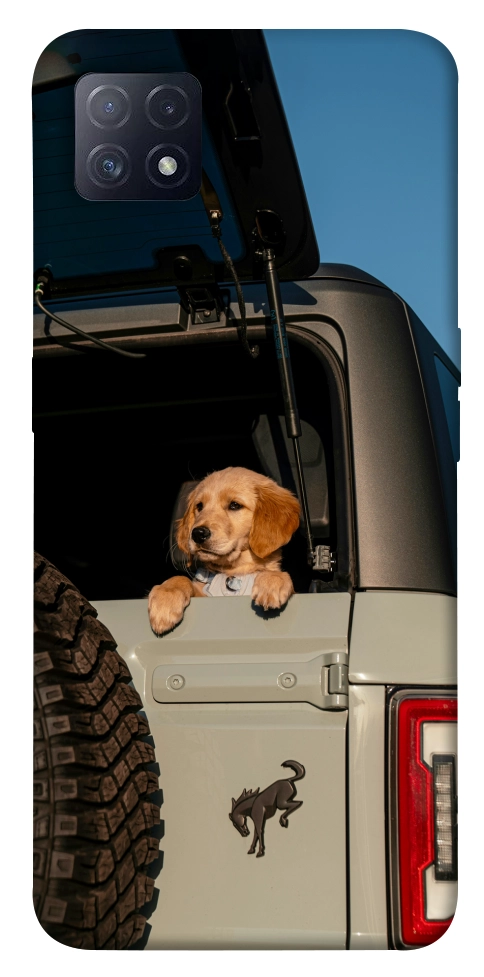 Чехол Dog in the car для Oppo A73 5G