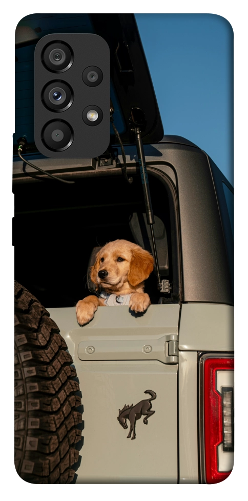 Чехол Dog in the car для Galaxy A53