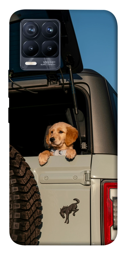 Чехол Dog in the car для Realme 8 Pro