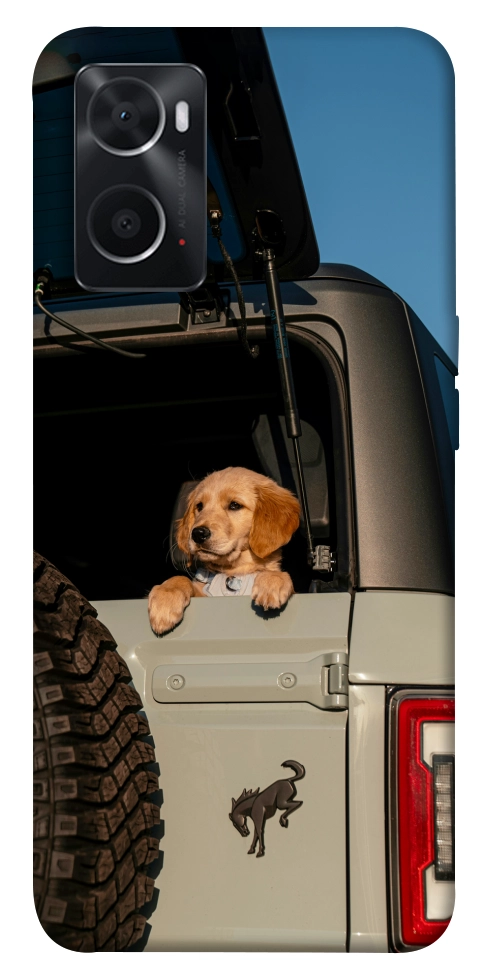 Чехол Dog in the car для Oppo A76 4G