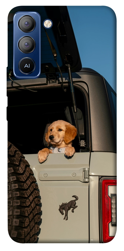 Чохол Dog in the car для TECNO Pop 5 Pro