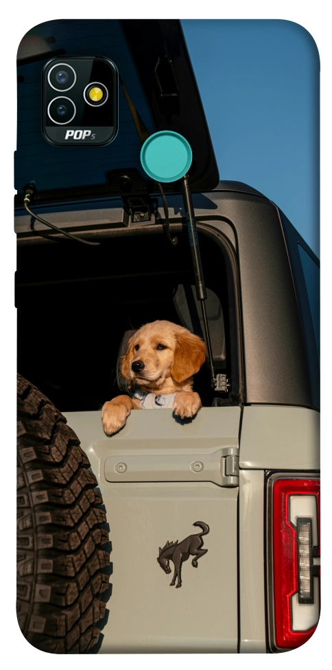 Чехол Dog in the car для TECNO Pop 5