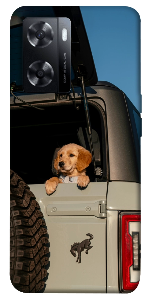 Чехол Dog in the car для Oppo A57s