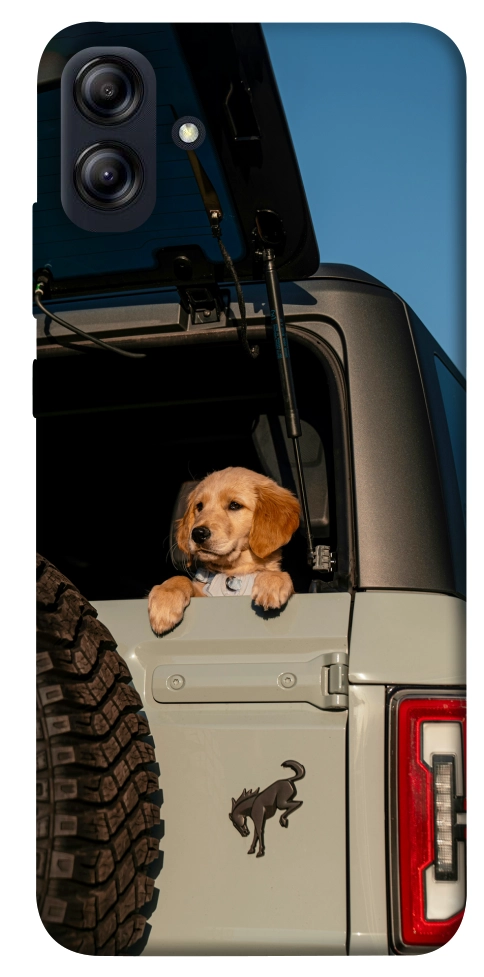 Чохол Dog in the car для Galaxy A04e