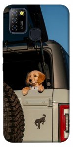 Чехол Dog in the car для Infinix Hot 10 Lite