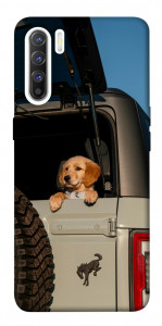 Чехол Dog in the car для Oppo Reno 3