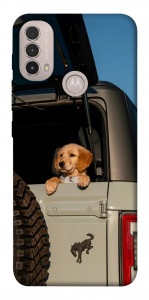 Чехол Dog in the car для Motorola Moto E40