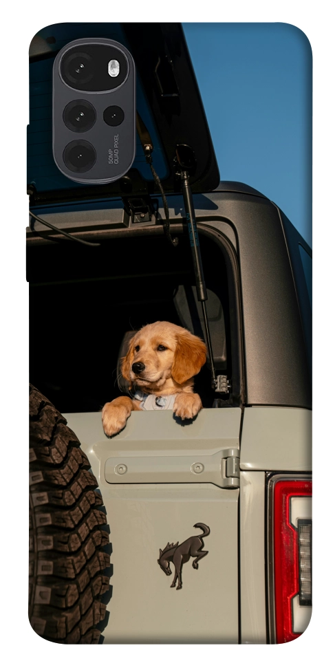 Чехол Dog in the car для Motorola Moto G22