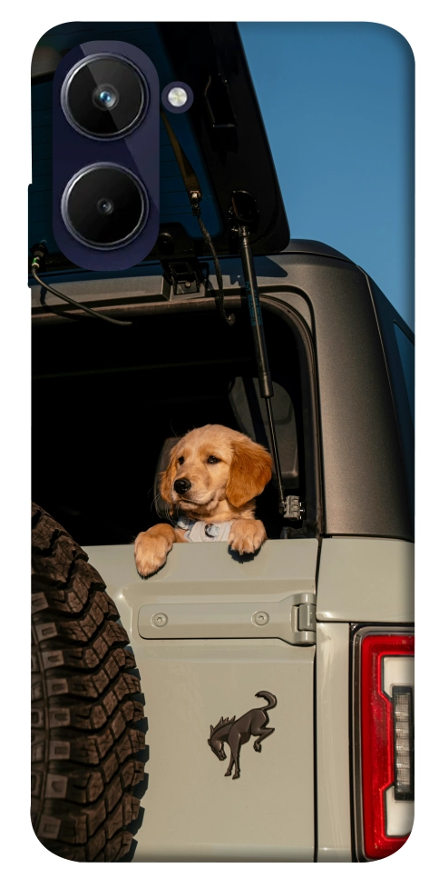 Чохол Dog in the car для Realme 10 4G