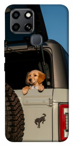 Чохол Dog in the car для Infinix Smart 6