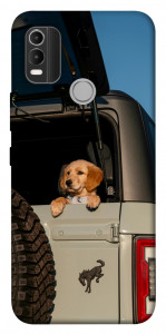Чохол Dog in the car для Nokia C21 Plus