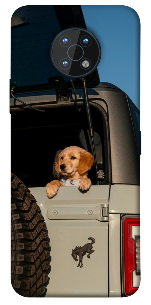 Чохол Dog in the car для Nokia G50