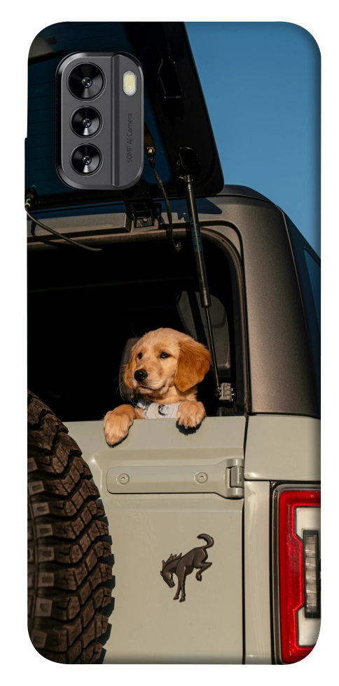 Чохол Dog in the car для Nokia G60