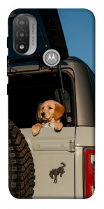 Чехол Dog in the car для Motorola Moto E20