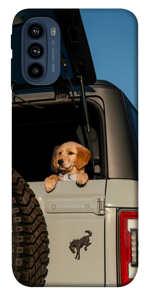 Чехол Dog in the car для Motorola Moto G41