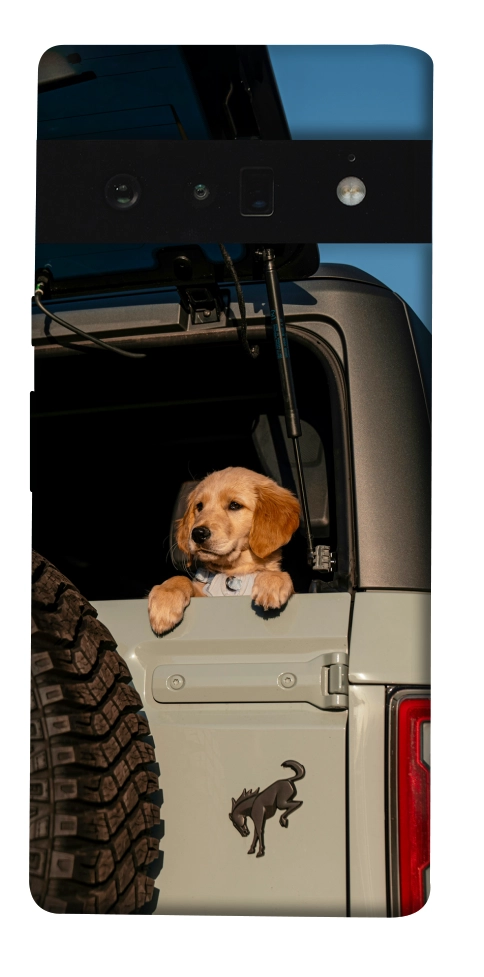 Чохол Dog in the car для Google Pixel 6 Pro