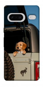 Чехол Dog in the car для Google Pixel 7