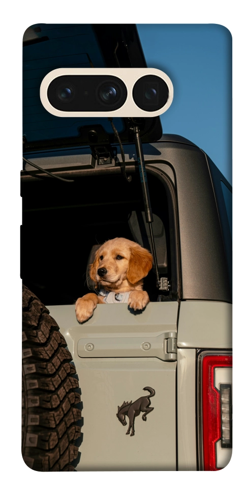 Чехол Dog in the car для Google Pixel 7 Pro