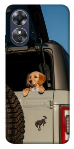 Чехол Dog in the car для Oppo A17