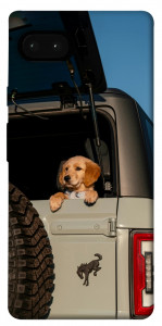 Чехол Dog in the car для Google Pixel 7A