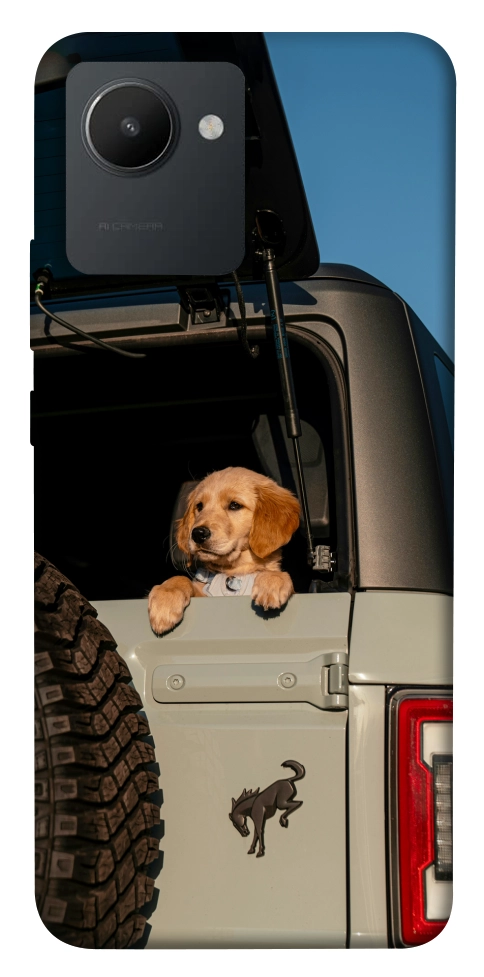 Чехол Dog in the car для Realme C30s