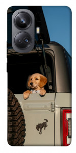 Чехол Dog in the car для Realme 10 Pro+