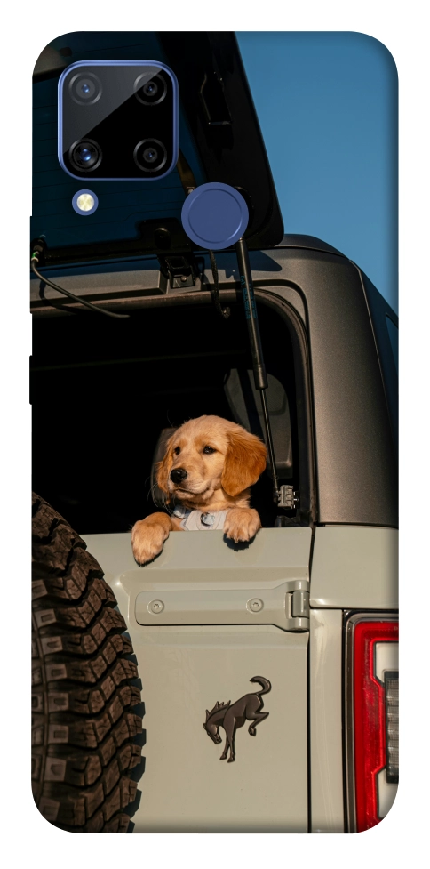 Чохол Dog in the car для Realme C15