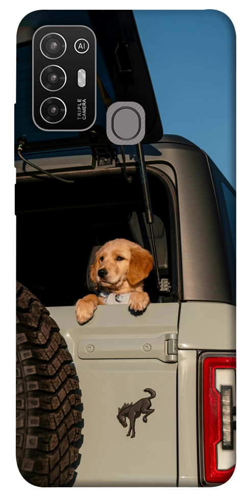 Чехол Dog in the car для ZTE Blade A52