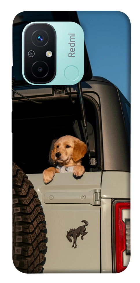 Чохол Dog in the car для Xiaomi Redmi 12C