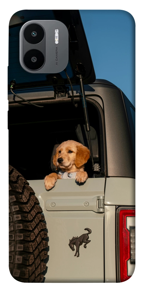 Чохол Dog in the car для Xiaomi Poco C50