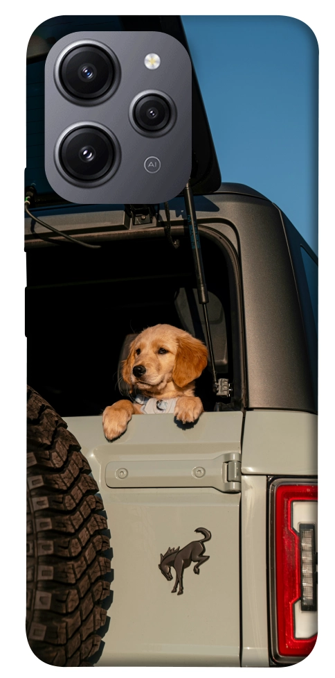 Чехол Dog in the car для Xiaomi Redmi 12