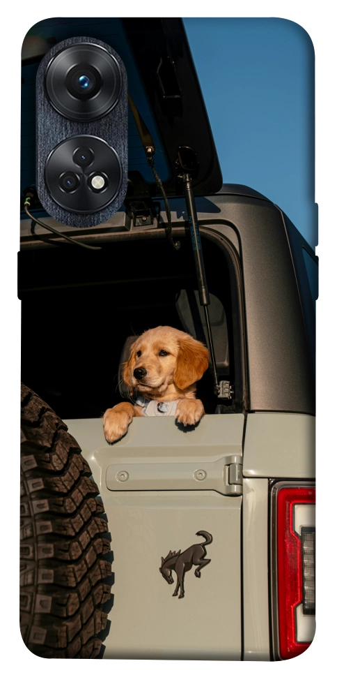 Чохол Dog in the car для Oppo Reno 8 T 4G