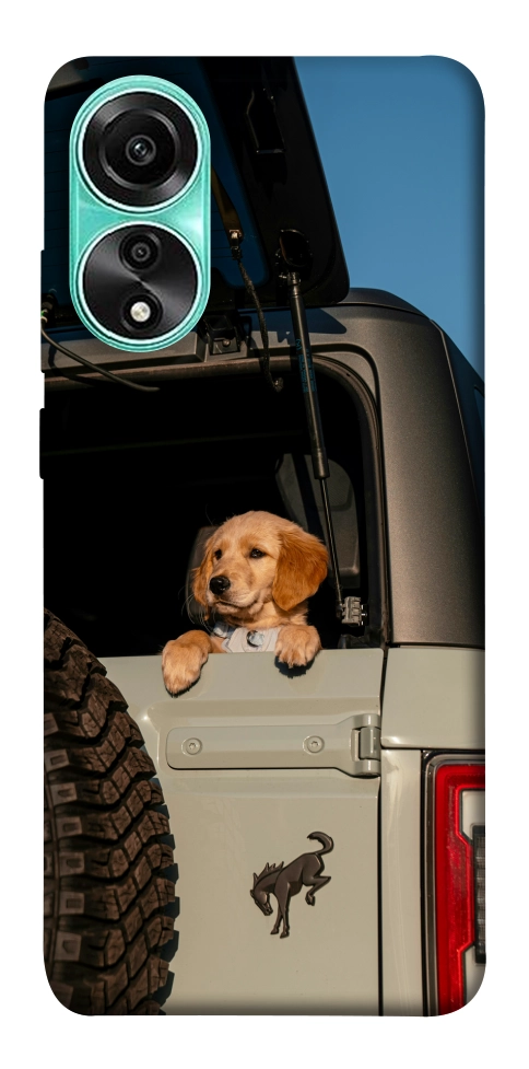 Чехол Dog in the car для Oppo A78 4G