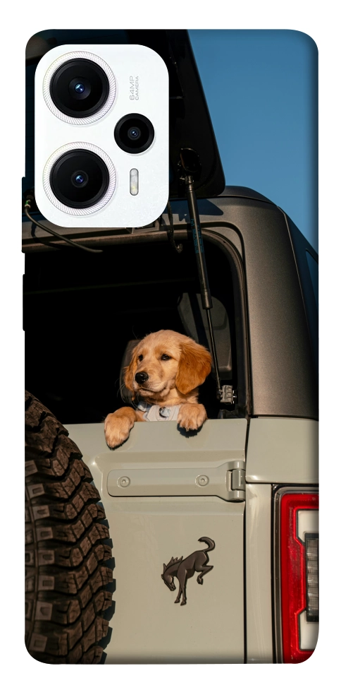 Чохол Dog in the car для Xiaomi Poco F5