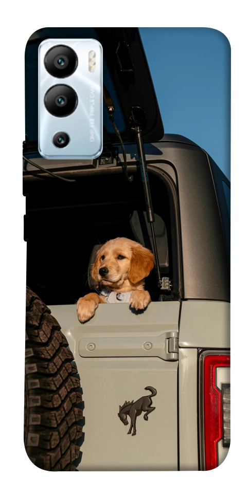 Чехол Dog in the car для Infinix Hot 12i