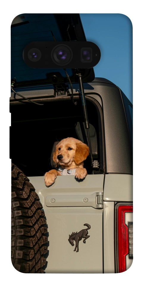 Чехол Dog in the car для Google Pixel 8 Pro
