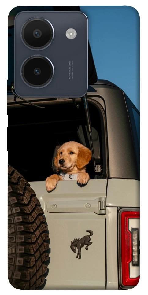 Чохол Dog in the car для Vivo Y36