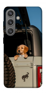 Чехол Dog in the car для Galaxy S24