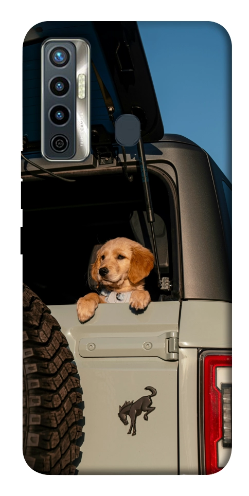 Чехол Dog in the car для TECNO Camon 17